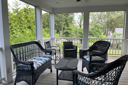 Dennis Cape Cod vacation rental - First level screened in porch