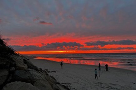 Dennis Cape Cod vacation rental - Sunsets each night over the water