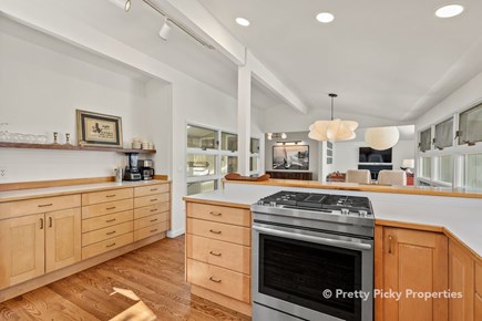 Orleans Cape Cod vacation rental - View from kitchen to dining area and living room