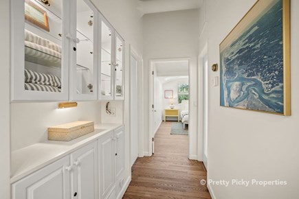 Orleans Cape Cod vacation rental - Hallway between bedroom and leading to full bath