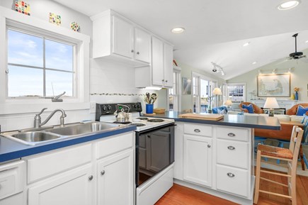 Sandwich Cape Cod vacation rental - Open concept kitchen and living room