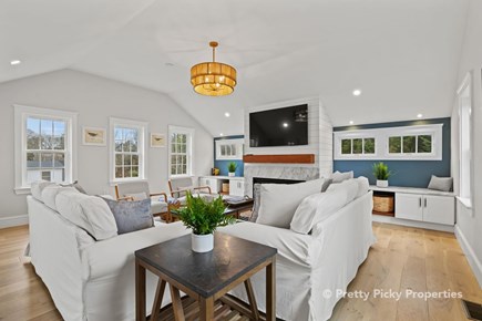 Orleans Cape Cod vacation rental - Living room with comfy furniture.