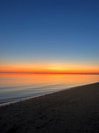 North Truro Cape Cod vacation rental - Private Beach at Sunset