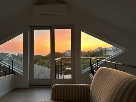 North Truro Cape Cod vacation rental - Sunset from Catwalk