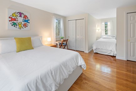 Brewster Cape Cod vacation rental - Upstairs bedroom with queen and twin bed