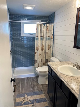 DennisPort Cape Cod vacation rental - Main bathroom w/shower