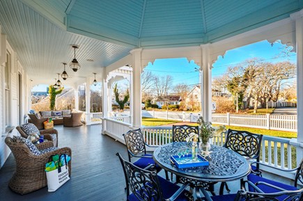 Harwich Port Cape Cod vacation rental - Front porch with plenty of seating