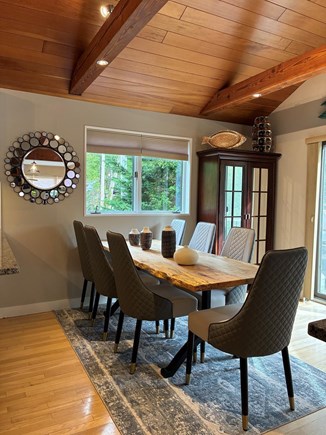 Orleans Cape Cod vacation rental - Live Edge Dining table