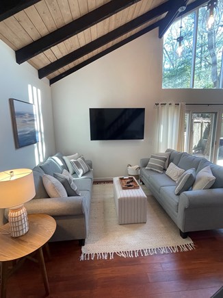 New Seabury, Mashpee Cape Cod vacation rental - Main Floor Living Room w/Smart TV