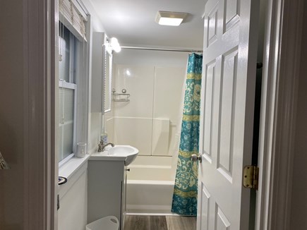 Hyannis Cape Cod vacation rental - The bathroom.