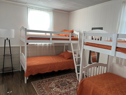Falmouth, Maravista  Cape Cod vacation rental - Bunk room with views of Little Pond!