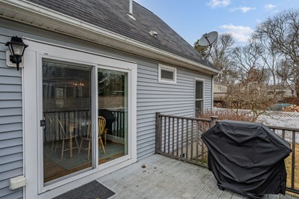 Bourne Cape Cod vacation rental - Deck off dining area