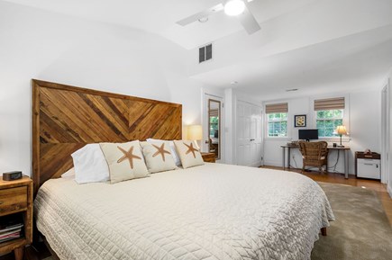 Osterville Cape Cod vacation rental - King bedroom with desk