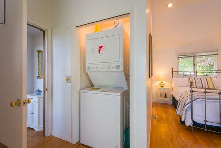 Bourne Cape Cod vacation rental - Washer and dryer in queen bedroom