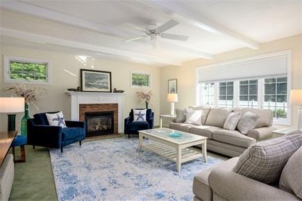 Harwich Port Cape Cod vacation rental - Family room off kitchen