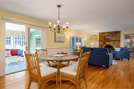 Harwich Port Cape Cod vacation rental - Overview of living kitchen area