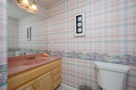 Harwich Port Cape Cod vacation rental - Half Bathroom # 3 off kitchen