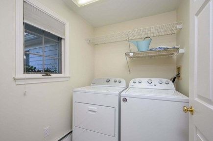 Harwich Port Cape Cod vacation rental - Laundry room off kitchen hallway