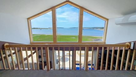 Wellfleet Cape Cod vacation rental - 2nd floor open loft w/ picture perfect views of Wellfleet Harbor