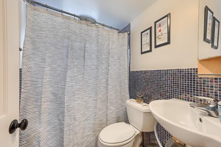 South Yarmouth Cape Cod vacation rental - Bathroom with shower and tub