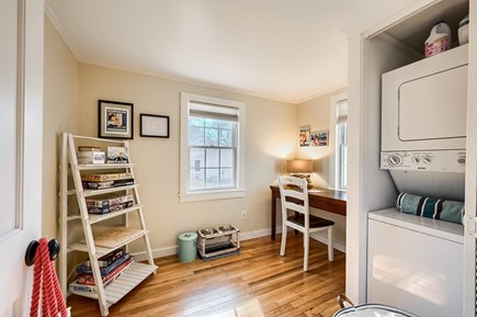 South Yarmouth Cape Cod vacation rental - Games, desk, laundry, and dog area