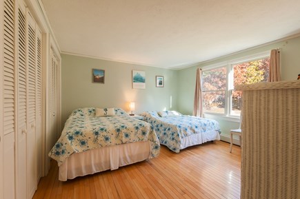 Sandwich Cape Cod vacation rental - Two full beds and laundry located in the closet