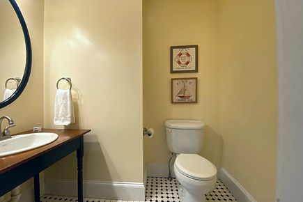 West Yarmouth Cape Cod vacation rental - Enjoy the convenience of a half bath located on the first floor.