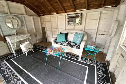West Yarmouth Cape Cod vacation rental - Let the little ones' imaginations run wild in the tiny playhouse.