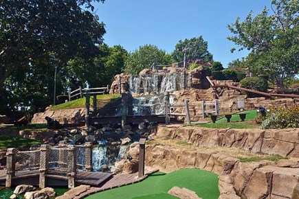 West Yarmouth Cape Cod vacation rental - Pirates Cove Mini Golf is less than 1/2 mile away from Drift Away