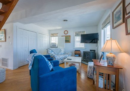 East Sandwich Cape Cod vacation rental - Living room with TV