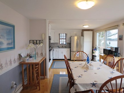 South Chatham Cape Cod vacation rental - Open concept dining and kitchen area