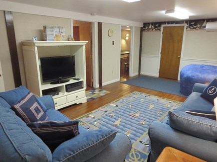 South Chatham Cape Cod vacation rental - Lower level living room