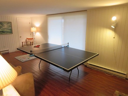 South Chatham Cape Cod vacation rental - Ping pong table in the lower level