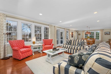 Harwich Port Cape Cod vacation rental - View from living room to dining area