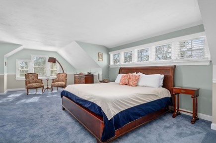 Harwich Port Cape Cod vacation rental - Bedroom #5 is the Primary bedroom with King sized bed and enough space to accommodate a sitting area as well - 92 Hoyt Road Harwich Port Cape Cod - Ap