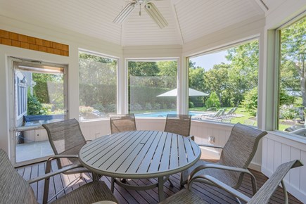 Harwich Port Cape Cod vacation rental - Screened in porch