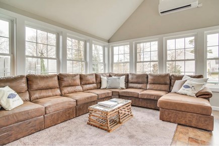 Falmouth Cape Cod vacation rental - Open concept family room offering an abundance of natural light