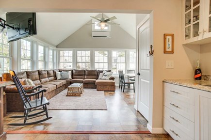 Falmouth Cape Cod vacation rental - Open concept kitchen and living area