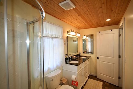 Falmouth Cape Cod vacation rental - 1st Floor bath with walk-in shower