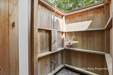 Chatham Cape Cod vacation rental - Outdoor shower with two access points.