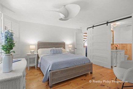 Chatham Cape Cod vacation rental - 1st floor primary bedroom w/ king bed.