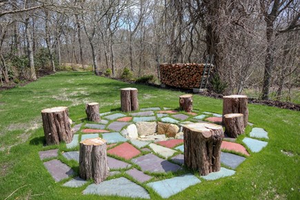 Brewster Cape Cod vacation rental - Round out the night with a fire in the custom fire pit!