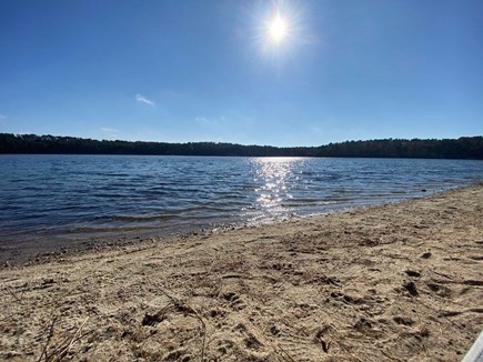 Chatham Cape Cod vacation rental - Private beach on Goose Pond
