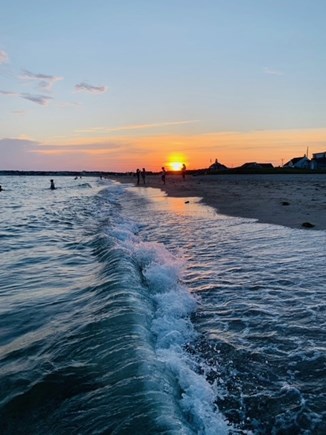 Hyannis Craigville Beach Area Cape Cod vacation rental - Sunset at Covell's Beach