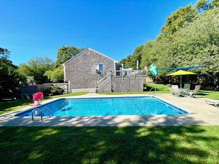 West Yarmouth Cape Cod vacation rental - Backyard and in-ground pool