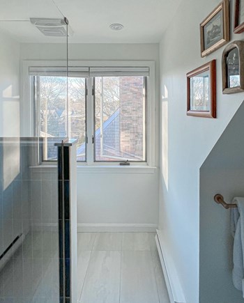 Provincetown Cape Cod vacation rental - Primary bathroom is upstairs
