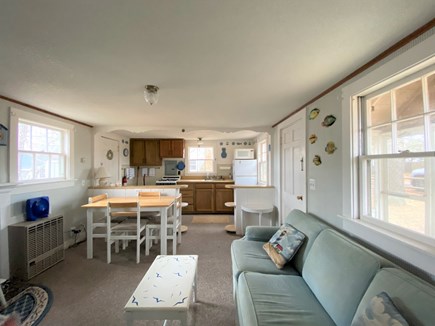 Dennis Port Cape Cod vacation rental - Living Room/Dining Area