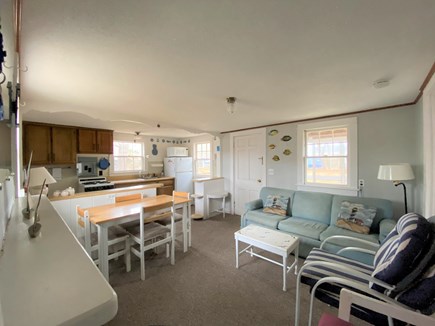 Dennis Port Cape Cod vacation rental - Living Room/Dining Area