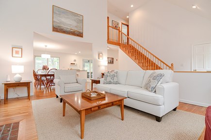 Wellfleet Cape Cod vacation rental - Living room looking to dining room