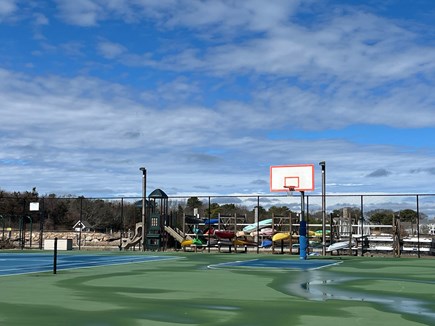 North Falmouth Cape Cod vacation rental - NSB Basketball, Pickleball, and Playground